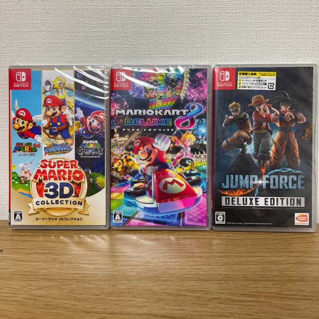 新品未開封3点セットSwitch