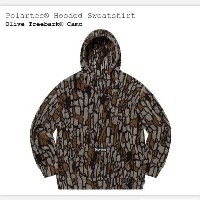 トップスSupreme Polartec Hooded Sweatshirt L