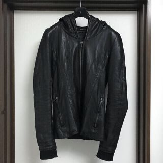 ユリウス(JULIUS)のニルド様専用 希少 JULIUS レザーパーカー size1 (レザージャケット)