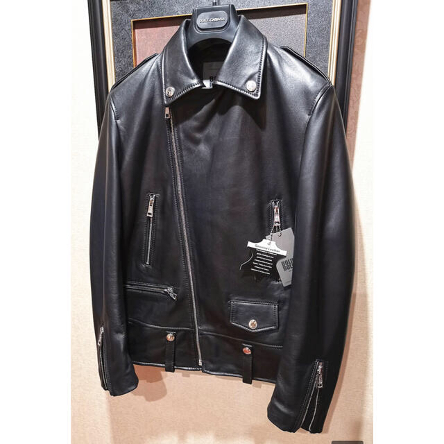 最高峰20万◇イタリア・ミラノ発*BOLINI*レザージャケット48/Lの通販