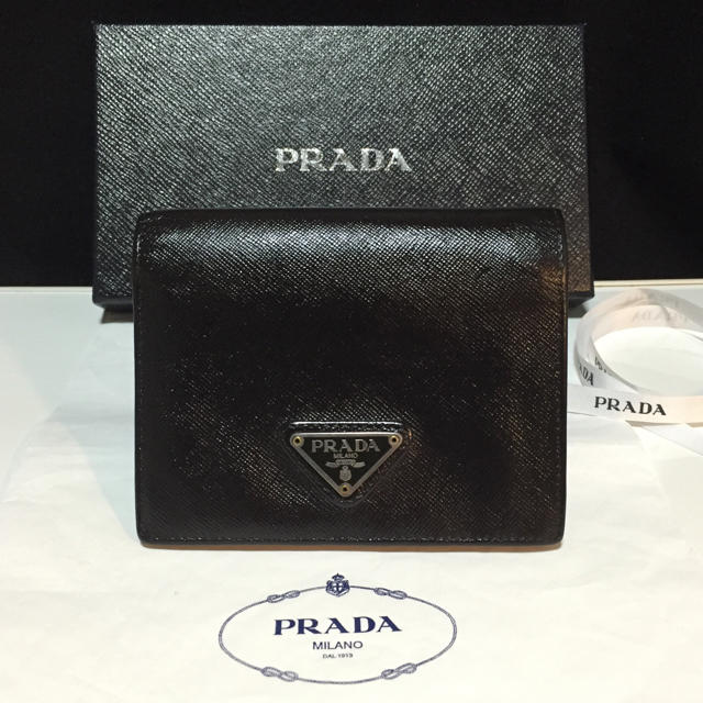 PRADA - 正規品✨プラダサフィアーノミニ財布の通販 by F&M|プラダ
