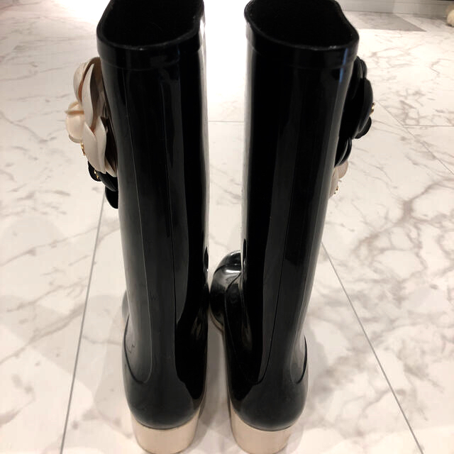 CHANEL シャネル レインブーツ39 CHANEL シャネル レインブーツ39