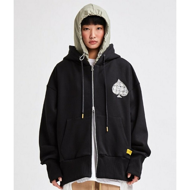 Sac studio BALCONY HOOD ZIP UP(unisex) メンズのトップス(パーカー)の商品写真