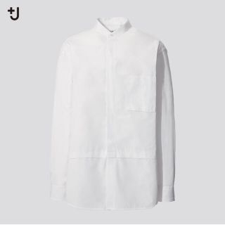 ユニクロ(UNIQLO)の12/6までユニクロ +J スーピマコットン オーバーサイズシャツ XS(シャツ)