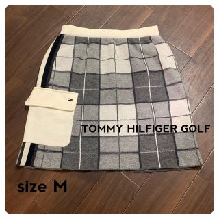 トミーヒルフィガー(TOMMY HILFIGER)のトミーヒルフィガーゴルフ　ゴルフウェア　ニットスカート　レディース　M 新品(ウエア)