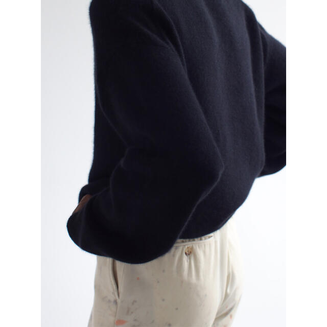 【19AW/希少】auralee ベビーカシミヤ ニット ブラック オーラリー 【19AW/希少】auralee ベビーカシミヤ ニット ブラック オーラリー