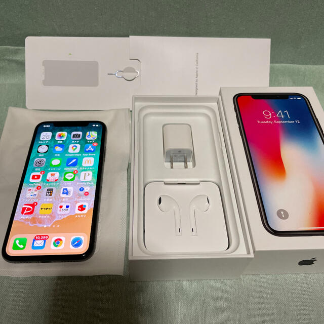 iPhone X  本体　Space Gray 64 GB Softbank