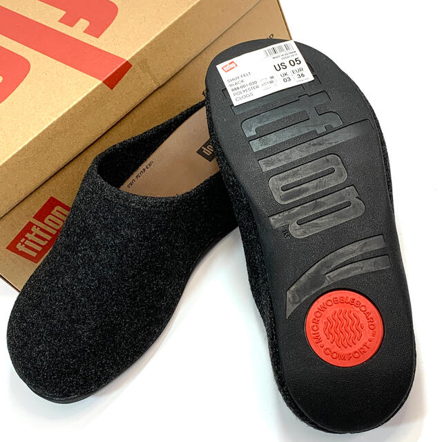 fitflop(フィットフロップ)の★fitflop/フィットフロップ/SHUV FELT/22-22.5cm/新品 レディースの靴/シューズ(サンダル)の商品写真