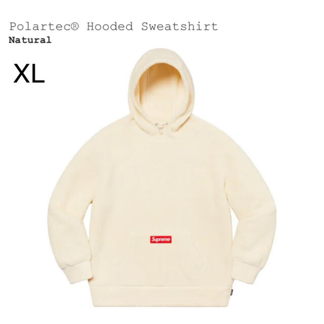 XL Supreme polartec Hooded Sweatshirt   パーカー