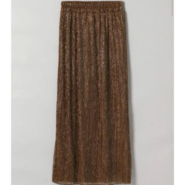 JEANASIS(ジーナシス)のシャイニープリーツナロースカート  レディースのスカート(ロングスカート)の商品写真