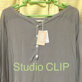 スタディオクリップ(STUDIO CLIP)のStudio CLIP スキッパーシャツワンピ(シャツ/ブラウス(長袖/七分))