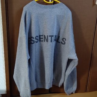 フィアオブゴッド(FEAR OF GOD)の美品 エッセンシャルズ トレーナース ウェット XL(スウェット)