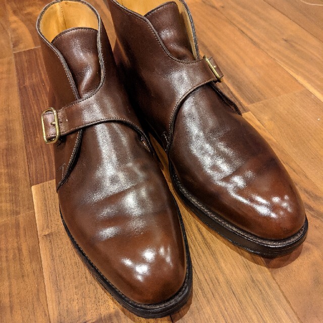 ジョンロブ VERESE シングルモンクチャッカブーツ 7 1/2 まとめ割