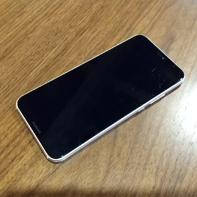 【細長いもの】HUAWEI P20 lite サクラピンク simフリー