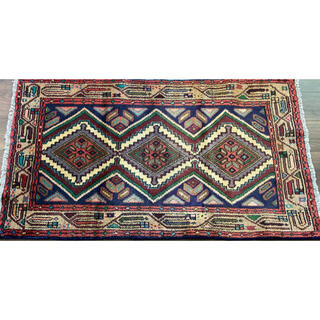 ハマダン産 ペルシャ絨毯 128×75cmの通販 by My Aladdin's Rug