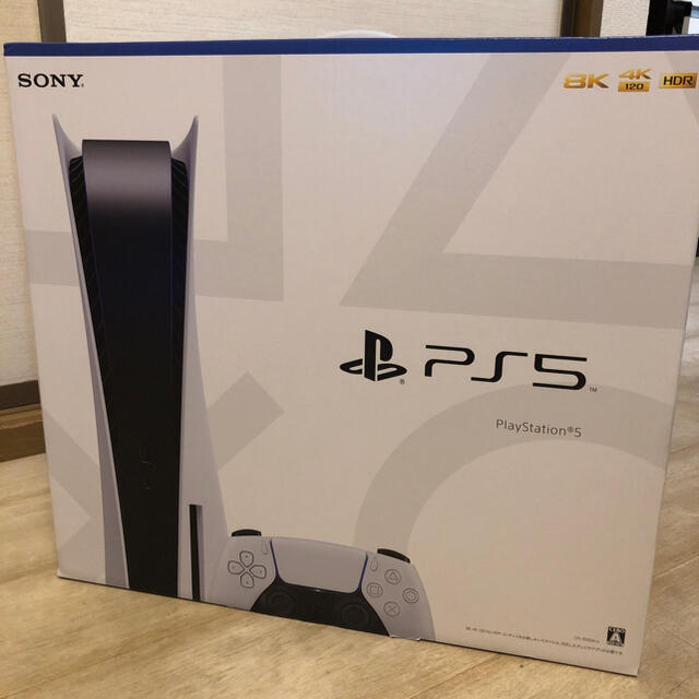 PlayStation(プレイステーション)のプレステ5  本体　PlayStation5 エンタメ/ホビーのゲームソフト/ゲーム機本体(家庭用ゲーム機本体)の商品写真