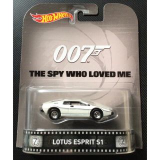 ロータス(LOTUS)のホットウィール レトロエンタ 007 私を愛したスパイ S1 ロータス エスプリ(ミニカー)