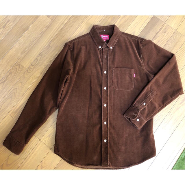 専用　シュプリーム「Corduroy Shirt」コーデュロイボタンダウン　M