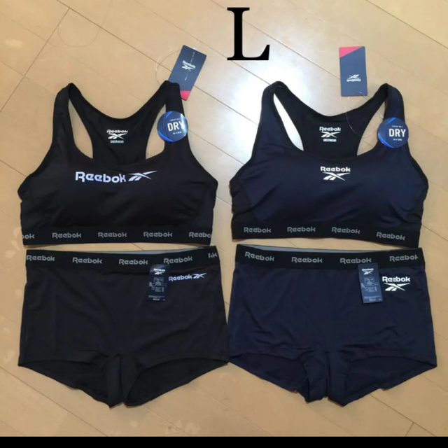 Reebok - スポーツブラセットReebokLサイズ新品の通販 by リコ's shop