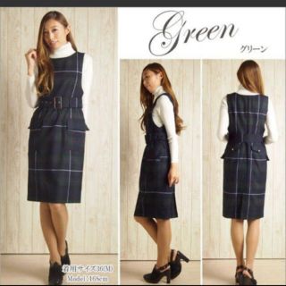 グレースコンチネンタル(GRACE CONTINENTAL)の専用♡グレースコンチネンタル     チェックワンピース(ひざ丈ワンピース)