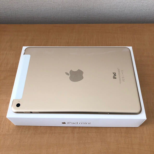 Apple(アップル)の【新品】iPad mini 4 128GB Wi-Fi+Cellular スマホ/家電/カメラのPC/タブレット(タブレット)の商品写真