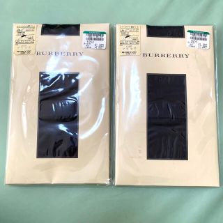 バーバリー(BURBERRY)のバーバリー フットレスタイツ レギンス JJM〜L 2枚セット(レギンス/スパッツ)