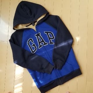 ギャップキッズ(GAP Kids)の【パーカー】GAP Kids 裏ボアパーカー 140(ジャケット/上着)