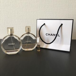 シャネル(CHANEL)の【難あり】CHANEL CHANCE2個セットおまけ付（ショップバック、サンプル(香水(女性用))