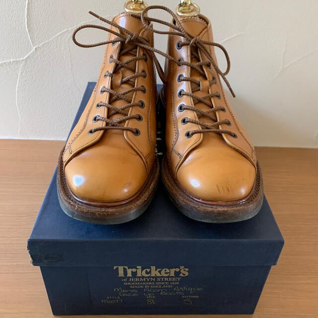 Trickers(トリッカーズ)のトリッカーズ モンキーブーツ UK8.5 エイコンアンティーク M6077 メンズの靴/シューズ(ブーツ)の商品写真