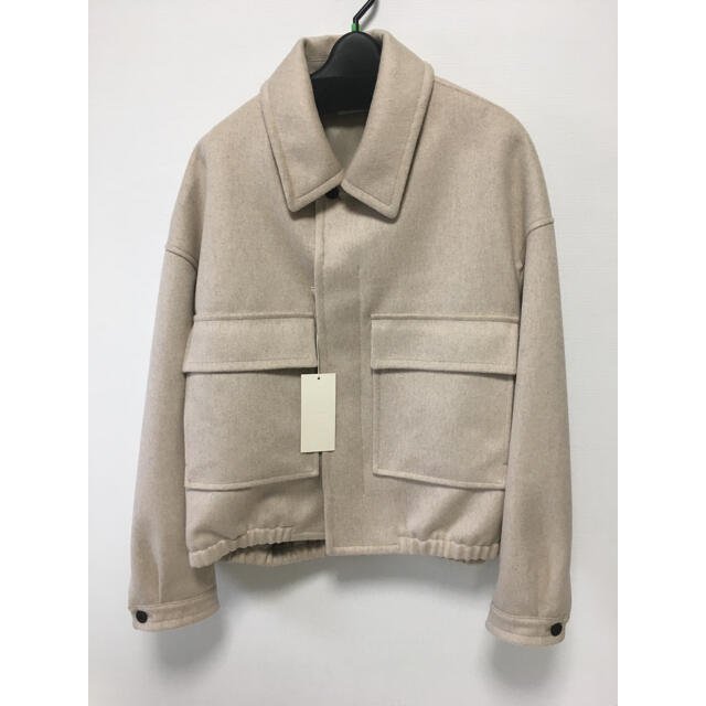 MELANGE WOOL BLOUSON