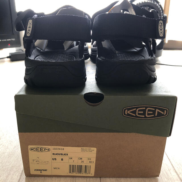 KEEN ゼラポート 2 サンダル ブラック