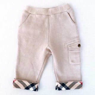 バーバリー(BURBERRY)の【美品】★バーバリー★BURBERRY★裏起毛パンツ★80(パンツ)