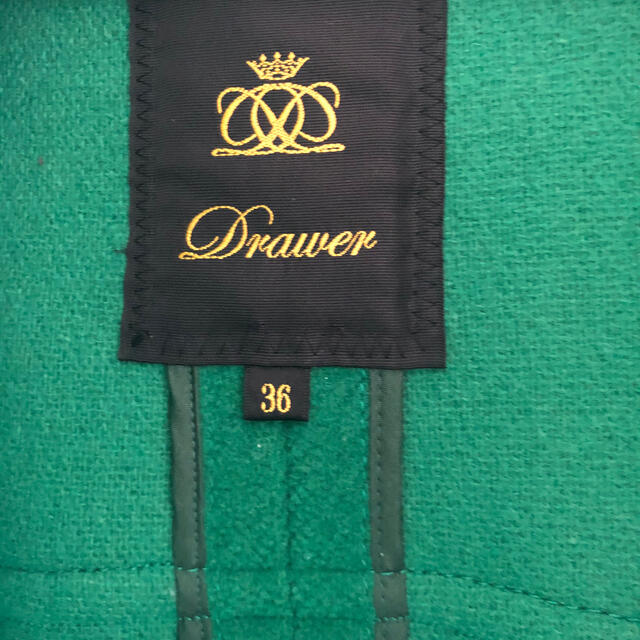 Drawer(ドゥロワー)のDrawer ドルマンスリーブ　ダッフルコート　ケリー レディースのジャケット/アウター(ロングコート)の商品写真