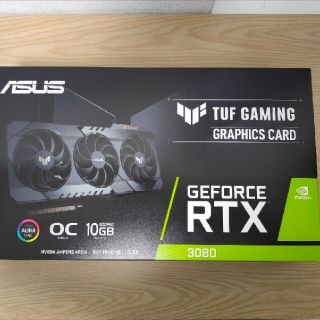 エイスース(ASUS)の新品未使用　TUF-RTX3080-O10G-GAMING(PCパーツ)