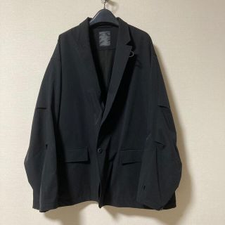 ワンエルディーケーセレクト(1LDK SELECT)のDAIWA PIER39 Loose Stretch Jacket Lサイズ　黒(テーラードジャケット)