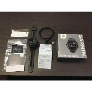 ガーミン(GARMIN)の【専用】Instinct Dual Power ガーミン インスティンクト(腕時計(デジタル))