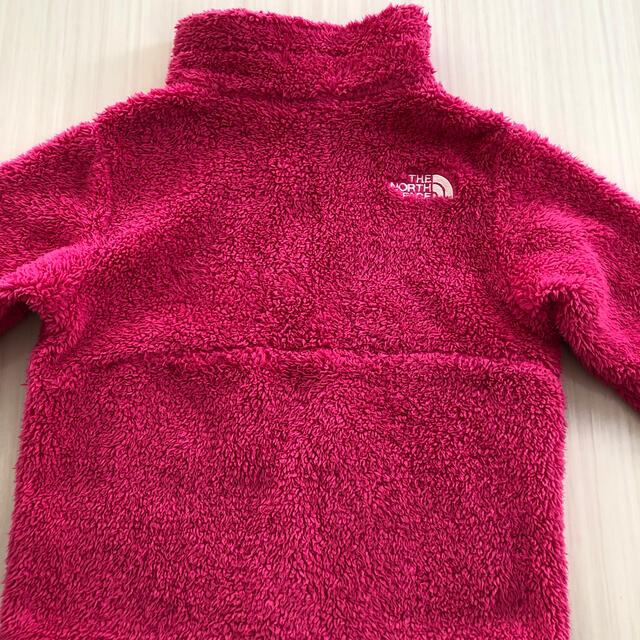 THE NORTH FACE(ザノースフェイス)のキッズ　ボアフリース　ジャケット120 キッズ/ベビー/マタニティのキッズ服女の子用(90cm~)(ジャケット/上着)の商品写真