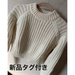 エイチアンドエム(H&M)の新品！H&M チャンキーニット　ラウンドネックセーター(ニット/セーター)