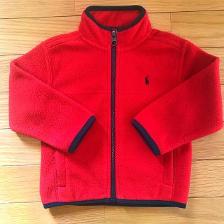 ポロラルフローレン(POLO RALPH LAUREN)の美品★ラルフローレン キッズ ポロ フリースジャケット 羽織としても 80サイズ(ジャケット/コート)