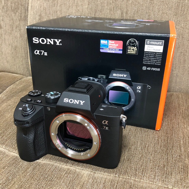 SONY(ソニー)のα7iii ILCE-7M3 ボディ 極美品 スマホ/家電/カメラのカメラ(ミラーレス一眼)の商品写真