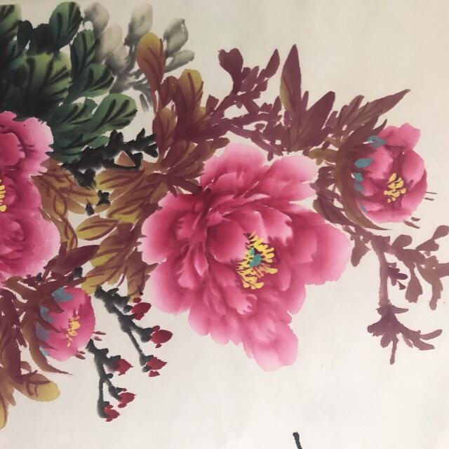 ブランドのギフト 花開富貴 絵画/タペストリー - escoladodiscipulo.com.br