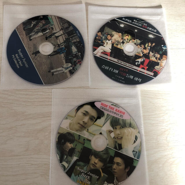 SUPER JUNIOR(スーパージュニア)のSUPERJUNIOR DVDまとめ10枚 エンタメ/ホビーのCD(K-POP/アジア)の商品写真