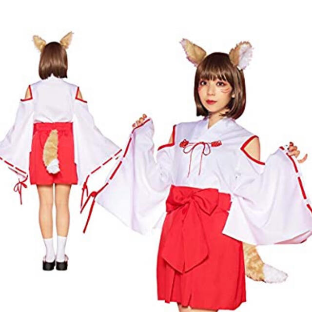 巫女 狐巫女 きつね耳 コスプレの通販 By ぴょん ラクマ 巫女 狐巫女 きつね耳 コスプレの通販 By ぴょん ラクマ