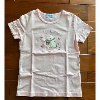 ポンポネット(pom ponette)のpom ponetto Tシャツ　140cm ピンク(Tシャツ/カットソー)