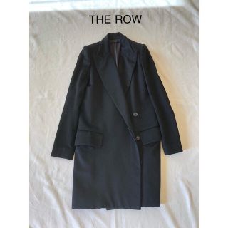 ドゥロワー(Drawer)の定価40万★the row★最高級キャメル100% コートsize 0(チェスターコート)