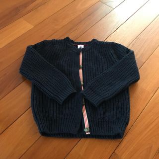 プチバトー(PETIT BATEAU)のプチバトー　4ans カーディガン(カーディガン)