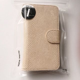 グローバルワーク(GLOBAL WORK)の専用☆GLOBAL WORK 手帳型スマホケース(Androidケース)