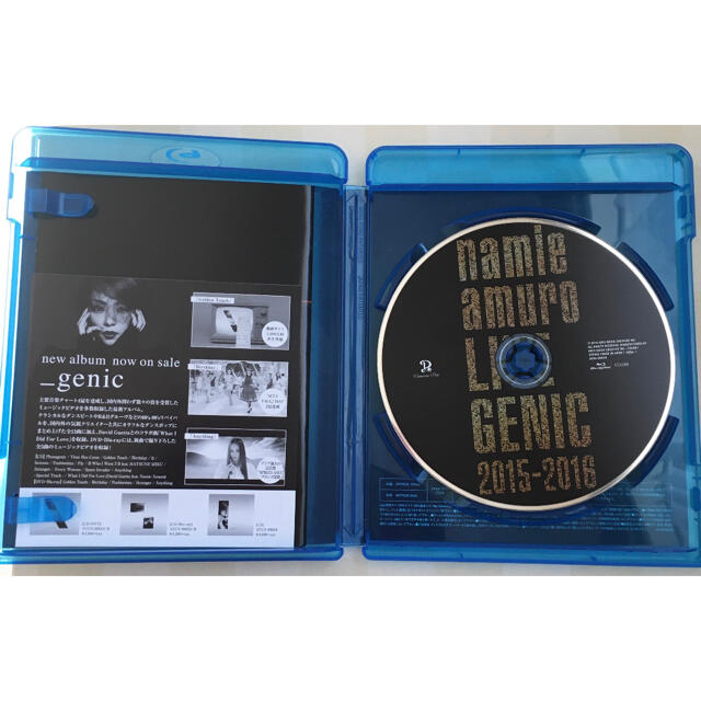 namie amuro LIVEGENIC 2015-2016 Blu-ray 2