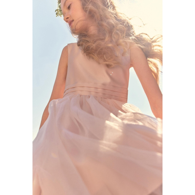 NEXT(ネクスト)のピンク ブライズメイドドレス（3m-16y） キッズ/ベビー/マタニティのベビー服(~85cm)(セレモニードレス/スーツ)の商品写真