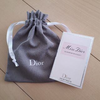 ディオール(Dior)のDior　ブルーミングブーケ　1ml＋巾着　袋(サンプル/トライアルキット)